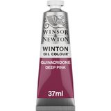 Winsor & Newton 1414250 Winton, ince kaliteli yağlı boya – 37 ml tüp, eşit kıvamlı, ışığa dayanıklı, yüksek kapatma gücü, renk pigmentleri açısından zengin – Quinacridone koyu pembe
