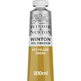 Winsor & Newton 1437280 Winton, ince kaliteli yağlı boya – 200 ml tüp, eşit kıvamlı, ışığa dayanıklı, yüksek kapatma gücü, renk pigmentleri açısından zengin - Azo sarı yeşil