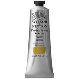 Winsor & Newton 2320294 profesyonel akrilik boya, sanatçı kalitesi, yüksek renk parlaklığı ve opaklık, arşiv kalitesi, 60 ml tüp - altın yeşili