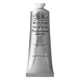 Winsor & Newton 2320617 profesyonel akrilik boya, sanatçı kalitesi, yüksek renk parlaklığı ve opaklık, arşiv kalitesi, 60 ml tüp - gümüş