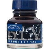 Winsor & Newton 30 ml Blue Black 34 Kaligrafi Mürekkebi