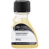 Winsor & Newton 3021741 Dammar son verniği, yağlı boya için, parlak ve şeffaf kurur, sararmaz UV koruması, 75 ml şişe