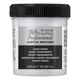 Winsor & Newton 3040859 Şeffaf Gesso, Akrilik Boyalar, Yağlı Boyalar, Alkid Renkleri İçin Astar - 225 Ml Saksı
