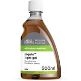 Winsor & Newton 3049754 Yağlı Boya Malzemesi, Liquin Light Jel, 500 ml Şişe, Alkid bazlı sırlama maddesi, sararmaya karşı korur