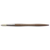 Winsor & Newton 5010512 sentetik sanatçı yağlı fırça, yüksek esneklik ve kullanım ömrü, yağlı boyalar ve alkid boyalar için ergonomik sap - Yuvarlak fırça No. 12