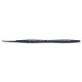 Winsor & Newton 5011101 Professional sulu boya fırçası, sentetik lifli sulu boya boyaları için boyama fırçası, ergonomik sap, uzun ömürlü ve şeklini korur, kısa saplı - yuvarlak fırça No. 1