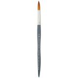Winsor & Newton 501112 profesyonel sulu boya fırçası, sentetik lifli sulu boya boyaları için boyama fırçası, ergonomik sap, uzun ömürlü ve şeklini korur, kısa saplı - yuvarlak fırça No. 12