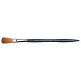 Winsor & Newton 5011413 Professional sulu boya fırçası, sentetik lifli sulu boya boyaları için boyama fırçası, ergonomik sap, uzun ömürlü ve şeklini korur, kısa saplı paspas - 1/2 inç