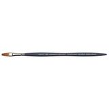 Winsor & Newton 5011606 Professional sulu boya fırçası, sentetik lifli sulu boya boyaları için boyama fırçası, ergonomik sap, uzun ömürlü ve şeklini korur, kısa saplı - tek çizgi fırça -1/4 inç