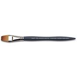 Winsor & Newton 5011619 profesyonel sulu boya fırçası, sentetik lifli sulu boya boyaları için boyama fırçası, ergonomik sap, uzun ömürlü ve şeklini korur, kısa saplı - tek çizgi fırça -3/4"