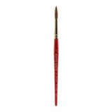 Winsor & Newton 5181710 Sceptre Gold II Sanatçı sulu boya fırçası, yüksek renk taşıma kapasitesi ve mükemmel zıplama gücü, seri 101 - yuvarlak fırça, kısa sap, No. 10-6,3 mm