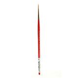 Winsor & Newton 5182700 Sceptre Gold II sanatçı sulu boya fırçası, yüksek renk taşıma kapasitesi ve mükemmel sıçrama gücü, 202 serisi - Tasarım fırçası, kısa sap, No. 0 - 1,2 mm