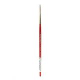 Winsor & Newton 5183701 Sceptre Gold II sanatçı sulu boya fırçası, yüksek renk taşıma kapasitesi ve mükemmel zıplama gücü, 303 serisi - arma fırçası, kısa sap, No. 1-1,5 mm
