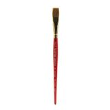 Winsor & Newton 5186773 Sceptre Gold II sanatçı sulu boya fırçası, yüksek renk taşıma kapasitesi ve mükemmel sıçrama kuvveti, 606 serisi - tek dikiş fırçası, kısa sap, 1/2 inç - 13 mm