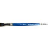 Winsor & Newton 5367113 Cotman Sulu Boya Sentetik Saç Fırçası - Seri 667 - Eğik Fırça, Mükemmel Zıplama Gücüne Sahip Kısa Sap, Renk Taşıma Gücü ve Nokta Hassasiyeti - 13 mm - 1/2 inç