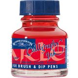 Winsor Newton 601 Scarlet 30 ml Kaligrafi Mürekkebi