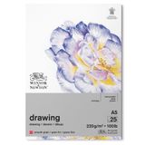 Winsor & Newton 6689740 Çizim Kağıdı, Doğal Beyaz, DIN A5