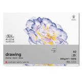 Winsor & Newton 6689743 çizim kağıdı, doğal beyaz, DIN A2