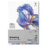 Winsor & Newton 6689746 çizim kağıdı, doğal beyaz, DIN A5