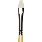 Winsor & Newton Artists' Sert Kıl Uzun Sap K.kedi Dili Fırça N:4 - Beyaz