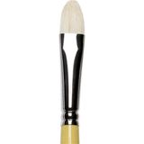 Winsor & Newton Artists' Sert Kıl Uzun Sap K.kedi Dili Fırça N:8 - Beyaz