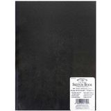 Winsor & Newton Black Sert Kapaklı Eskiz Defteri 110 gr (80 Yaprak) A4