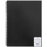 Winsor & Newton Black Sert Kapaklı Spiralli Eskiz Defteri 110 gr (80 Yaprak) A3