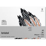 Winsor & Newton Bristol Bloknotu Yapışkanlı 250GR 20 Sayfa A2 42X59,4CM