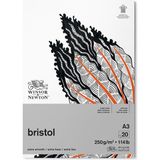 Winsor & Newton Bristol Bloknotu Yapışkanlı 250GR 20 Sayfa A3 29.7X42CM