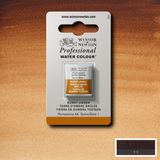 Winsor Newton Burnt Umber 076 S.1 Yarım Tablet Sulu Boya