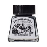 Winsor Newton Çini Mürekkebi Siyah 14Ml