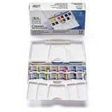 Winsor & Newton Cotman 12 Adet Plus Cep Tipi Yarım Tablet Sulu Boya Seti