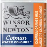 Winsor & Newton Cotman Cadmium Orange Hue 90 Yarım Tablet Sulu Boya