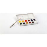 Winsor & Newton Cotman Sketchers' Pocket Box 1/2 Tablet Sulu Boya Seti 12 Renk
