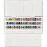 Winsor & Newton Cotman Sulu Boya Stüdyo Set Yarım Tabletli 45 Parça Renkli Boyalar