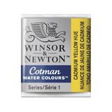 Winsor & Newton Cotman Sulu Boya Yarım Tablet Cadmium Yellow Hue 109 Renkli Boya