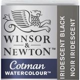 Winsor & Newton Cotman Sulu Boya Yarım Tablet Iridescent Black 473 S.2