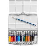 Winsor & Newton Cotman Tüp Sulu Boya Set 12 x 8 ml Renkli Tüpler ile Yaratıcı Projeler İçin