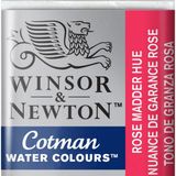 Winsor & Newton Cotman Yarım Tablet Sulu Boya Rose Madder Hue 580 Adet Renkli Sanat Malzemesi