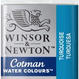 Winsor Newton Cotman Yarım Tablet Turquoise 654 Sulu Boya