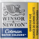 Winsor Newton Gamboge Hue 266 Yarım Tablet Sulu Boya