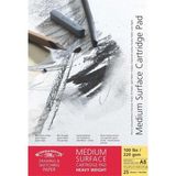 Winsor & Newton Medium Cartridge Bloknot (Dokulu Yüzey) 220 gr (25 Yaprak) A5