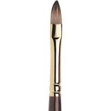 Winsor & Newton Monarch Uzun Saplı Sentetik Kısa Kedidili Fırça No:6
