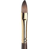 Winsor & Newton Monarch Uzun Saplı Sentetik Kısa Kedidili Fırça No:8