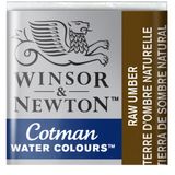 Winsor Newton No:554 Raw Umber Tablet Sulu Boya