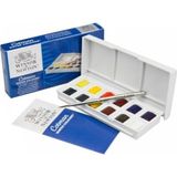 Winsor & Newton PRA-2105739-5983 Cotman Sketchers` Pocket Box 12 Renk 1/2 Tablet Sulu Boya