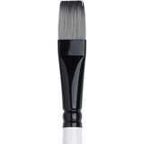 Winsor & Newton Professional Akrilik Uzun Sap Sentetik One-Stroke Fırçası No:1/2