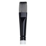Winsor & Newton Professional Akrilik Uzun Saplı Sentetik Kısa Yassı Fırça No:16
