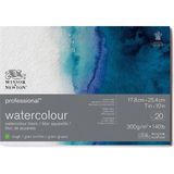 Winsor & Newton Professional Sulu Boya Bloknotu Naturel Dokulu 300GR 20 Sayfa 18X25CM