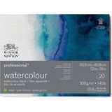 Winsor & Newton Professional Sulu Boya Bloknotu Naturel Dokulu 300GR 20 Sayfa 31X41CM
